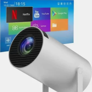 Sepetkolix Mini Projeksiyon 4K Destekli – Android WiFi Bluetooth Taşınabilir Projektör