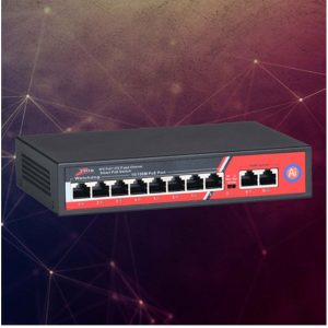 Ztech ZR-1008 8+2 Poe Swıtch 125W
